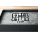 HOTPOINT PPH60GDFIXUK 4 Burner Gas Hob Stainless Steel additional 3