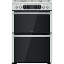 HOTPOINT HDM67G8C2CXUK 60cm Dual Fuel Double Cooker Inox additional 1