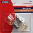 15W SES Incandescent Fridge Lamp Twin Pack additional 1