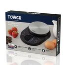 TOWER T876000BK Electronic Kitchen Scale Black additional 7