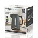 TOWER T10037G 1.7L Scandi Style Cordless Rapid Boil Kettle - Grey additional 6