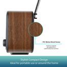 Dexter DAB Radio Walnut VQDEXTERWT additional 7