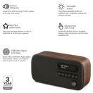 Dexter DAB Radio Walnut VQDEXTERWT additional 8