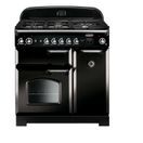 RANGEMASTER 116720 Classic 90cm Natural Gas Black with Chrome Trim additional 1
