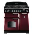 RANGEMASTER 116740 Classic 90cm Natural Gas Cranberry with Chrome Trim additional 1