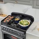 RANGEMASTER CLAS90FXDFFBL/C Classic FX 90 Dual Fuel Range Cooker Black with Chrome Trim additional 10