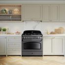 RANGEMASTER CLAS90FXDFFBL/C Classic FX 90 Dual Fuel Range Cooker Black with Chrome Trim additional 11