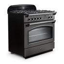 RANGEMASTER CLAS90FXDFFBL/C Classic FX 90 Dual Fuel Range Cooker Black with Chrome Trim additional 2