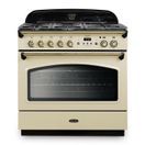 RANGEMASTER CLAS90FXDFFCR/B 90cm Classic FX Dual Fuel Cream with Brass Trim additional 1