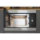 HOTPOINT MF25GIXH Built In Microwave Oven with Grill Stainless Steel additional 5