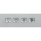 HOTPOINT PHGC64FLMX 60cm Curved Glass Chimney Hood Stainless Steel additional 3