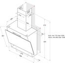 HOTPOINT PHVP64FALK Vertical Glass Hood Black additional 5