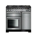 RANGEMASTER EDL90DFFSS/C Encore Deluxe 90 Dual Fuel Stainless Steel with Chrome Trim additional 1