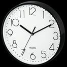186343 HAMA PG-220 Silent Wall Clock Black additional 2