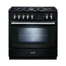 RANGEMASTER PROP90FXPDFFG Professional Plus FXP 90 Dual Fuel Black with Chrome Trim additional 1