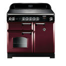 RANGEMASTER CLA100EICY/C Classic 100cm Induction Range Cooker Cranberry additional 1