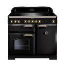RANGEMASTER CDL100EIBL/B Classic Deluxe 100cm Induction Black with Brass additional 1