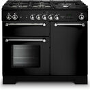 RANGEMASTER KCH100DFFBL/C Kitchener 100 Dual Fuel Black/Chrome additional 1