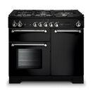 RANGEMASTER KCH100NGFBL/C Kitchener 100 Natural Gas Black/Chrome additional 1