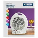 STATUS FH1P-2000W1P 2Kw Upright Fan Heater additional 2