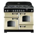 RANGEMASTER CLA110NGFCR/C Classic 110 Natural Gas Range Cooker Cream - Chrome additional 1