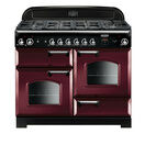 RANGEMASTER CLA110NGFCY/C Classic 110 Natural Gas Cranberry Chrome additional 1
