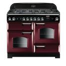 RANGEMASTER CLA110NGFCY/C Classic 110 Natural Gas Cranberry Chrome additional 1
