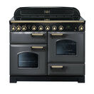 RANGEMASTER CDL110EISL/B Classic 110 Deluxe Induction - Slate with Brass Trim additional 1
