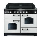 RANGEMASTER CDL110EIWH/C Classic 110 Deluxe Induction - White with Chrome Trim additional 1