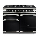 RANGEMASTER ELS110DFFGB/ ELISE 110 Dual Fuel - Black with Nickel trim additional 1