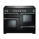RANGEMASTER KCH110ECBL/C Kitchener 110 Ceramic Black with Chrome Trim additional 1