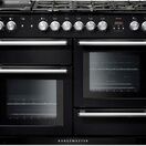 RANGEMASTER NEX110DFFBL/C Nexus 110 Dual Fuel Black with Chrome trim additional 1
