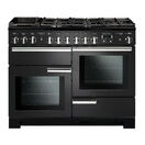 RANGEMASTER PDL110DFFCB/C Professional Deluxe 110 Dual Fuel Charcoal with Chrome Trim additional 1