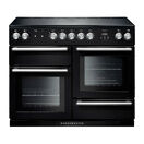 RANGEMASTER NEX110EIBL/C Nexus 110 Induction Range Cooker - Black With Chrome Trim additional 1