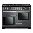 RANGEMASTER PDL110DFFSL/C Professional Deluxe 110 Dual Fuel - Slate With Chrome Trim additional 1