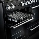 RANGEMASTER NEX110SOEIBL/C Nexus Steam 110cm Induction - Black With Chrome Trim additional 6