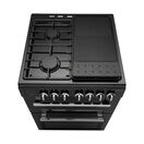 RANGEMASTER PROPL60DFFBL/C Professional Plus 60cm Dual Fuel Black with Chrome trim additional 2