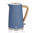 SWAN SK14610BLUN 1.7L Nordic Style Cordless Kettle - Blue additional 1