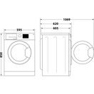 INDESIT BDE107625XWUKN 10KG 7KG 1600rpm Washer Dryer WHITE additional 11