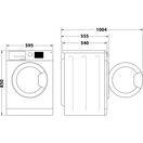 INDESIT BDE86436XWUKN 8KG 6KG 1400rpm Washer Dryer WHITE additional 21