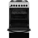 INDESIT IS5G4PHSS 50cm Dual Fuel Gas Single Cooker with Gas Hob - Inox additional 3
