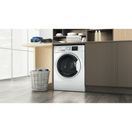 HOTPOINT NDB9635WUK 9kg/6kg 1400 Spin Washer Dryer - White additional 6