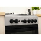 INDESIT IS5G1PMSS SILVER 50cm Dual Gas Single Cooker with Gas Hob additional 8