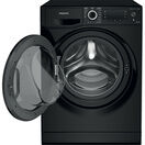 HOTPOINT NDD8636BDAUK 8kg/6kg 1400 Spin Washer Dryer - Black additional 12