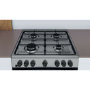 INDESIT IS67G5PHX 60cm Freestanding Dual Fuel Cooker - Inox additional 6