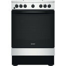 INDESIT IS67G5PHX 60cm Freestanding Dual Fuel Cooker - Inox additional 1