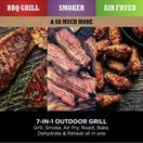 NINJA OG701UK WoodFire Electric Outdoor BBQ Grill &amp; Smoker Black additional 11
