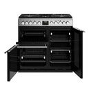 STOVES 444411485 90cm Precision Deluxe Dual Fuel Range Cooker Stainless Steel NEW FOR 2023 additional 2