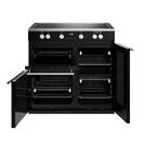 STOVES 444411490 Precision Deluxe 90cm Touch Control Induction D900Ei Black NEW FOR 2023 additional 2