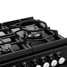STOVES 444411503 110cm Precision Deluxe Dual Fuel Range Gas-Through-Glass Black NEW FOR 2023 additional 6